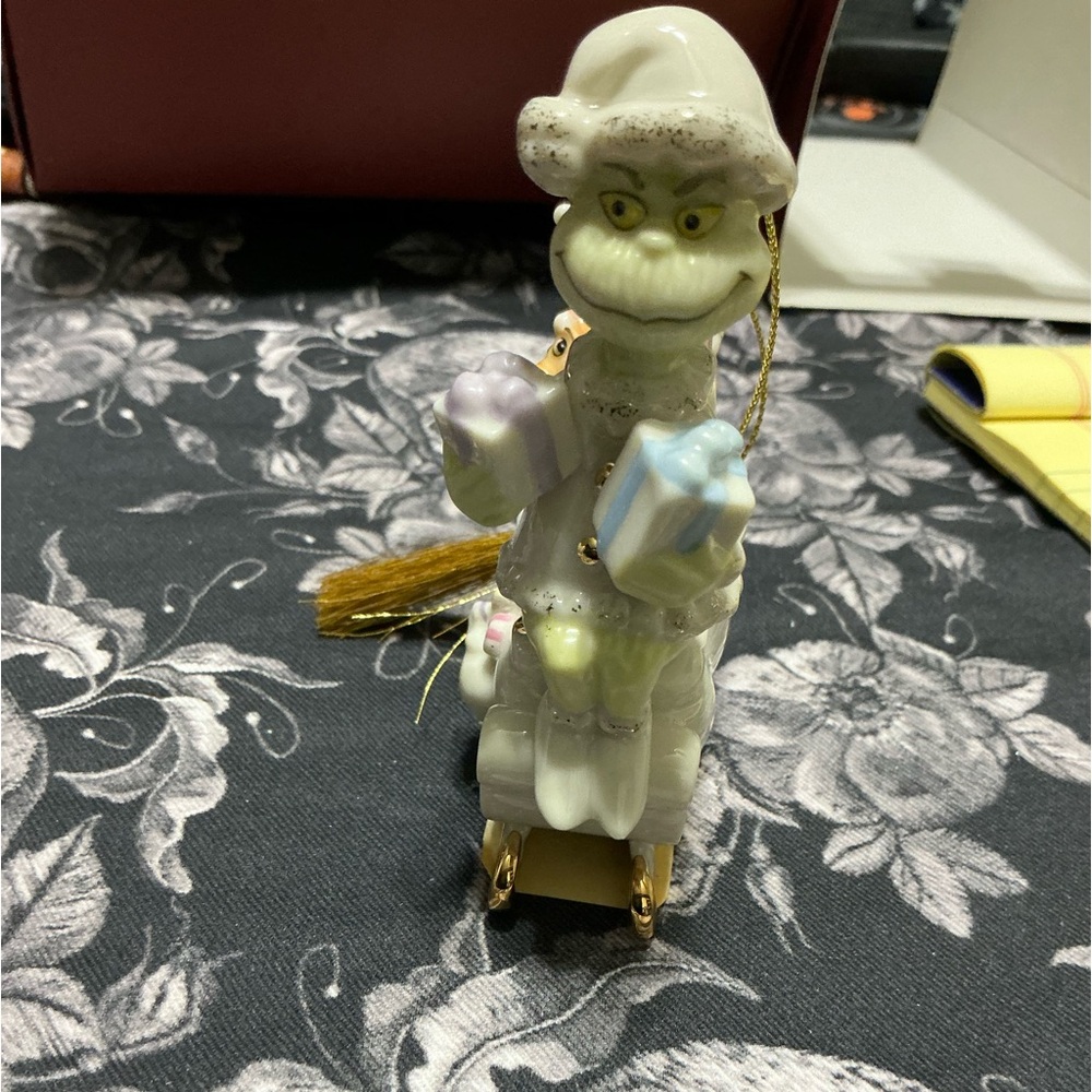 Lenox Grinch Ornament